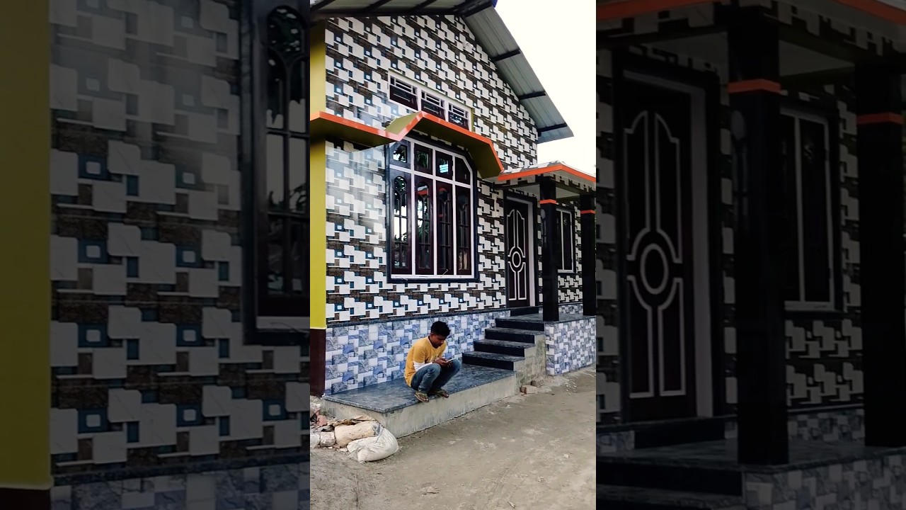 3 Bedroom Assam Type House Design #shorts #shortvideo #youtubeshorts #youtube #shconstruction01