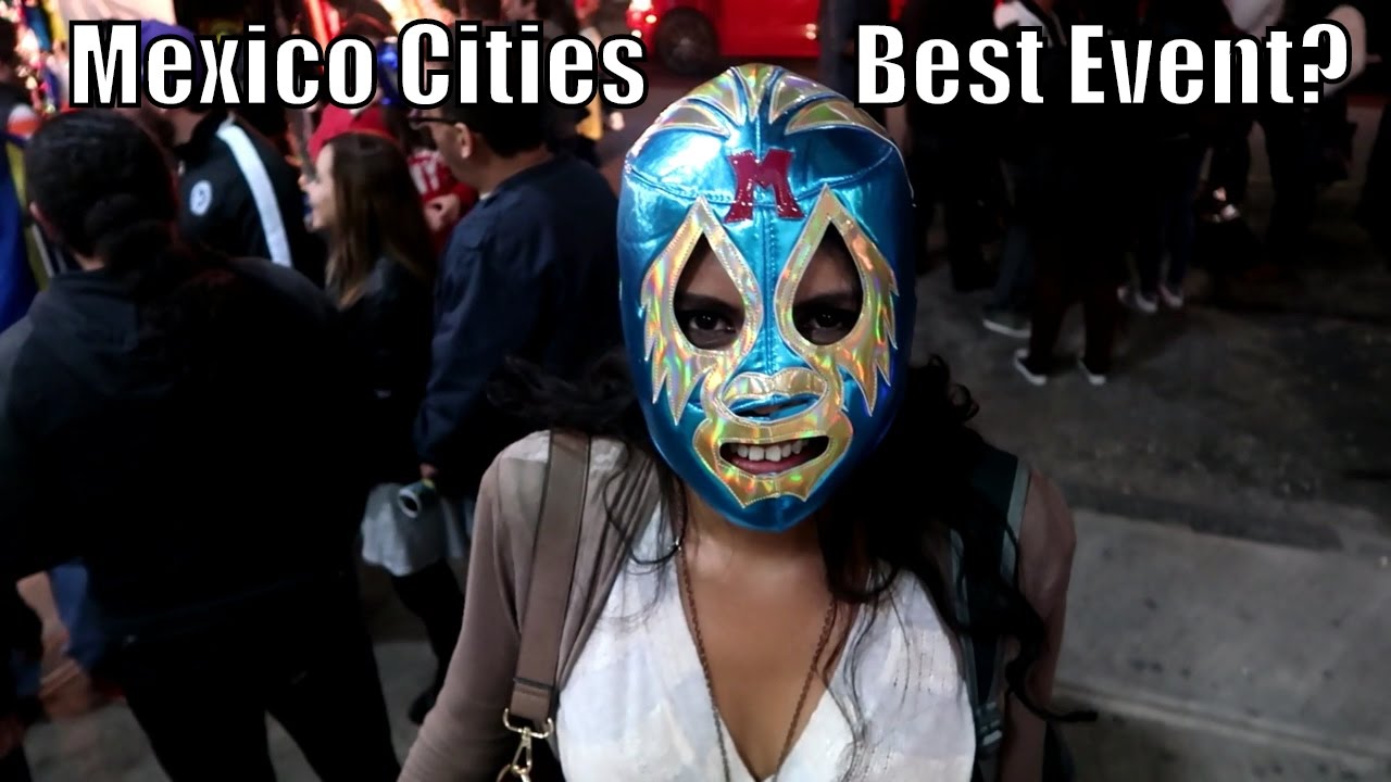My First Lucha Libre Wrestling Event in Mexico City + Roma Tour !