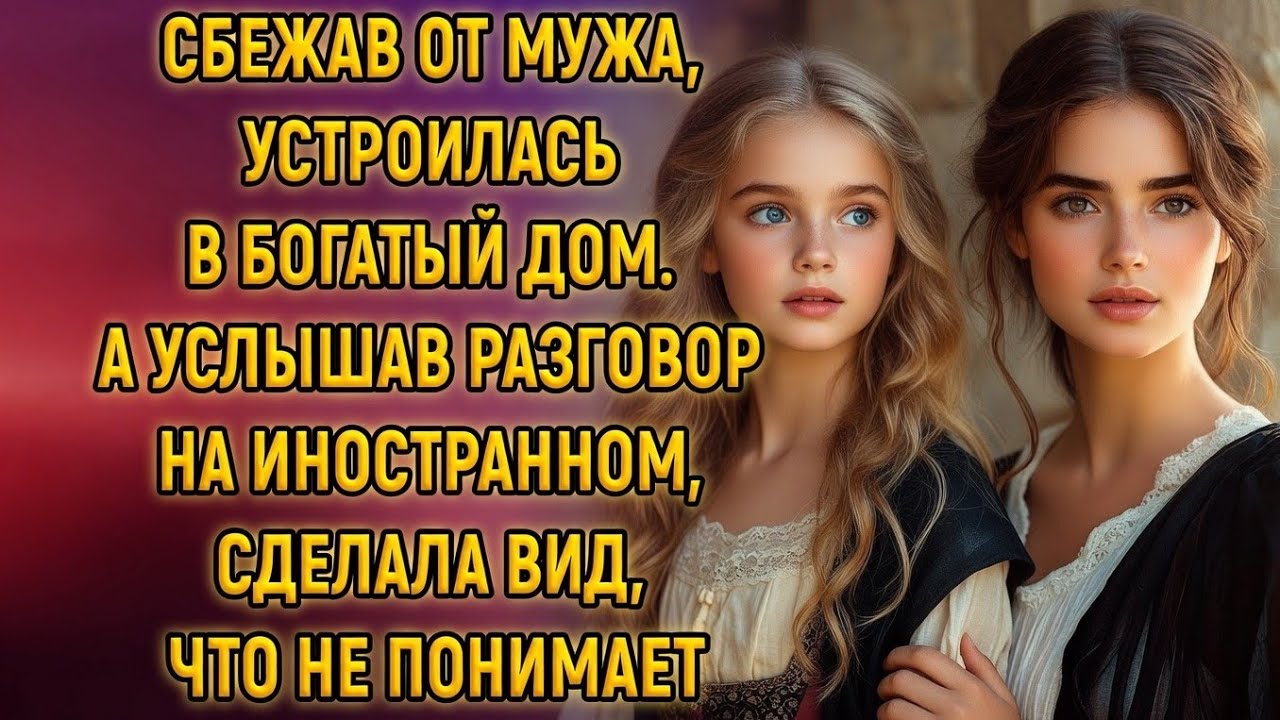 Сбежав от мужа, она устроилась в богатый дом… Но случайно подслушанный разговор всё изменил