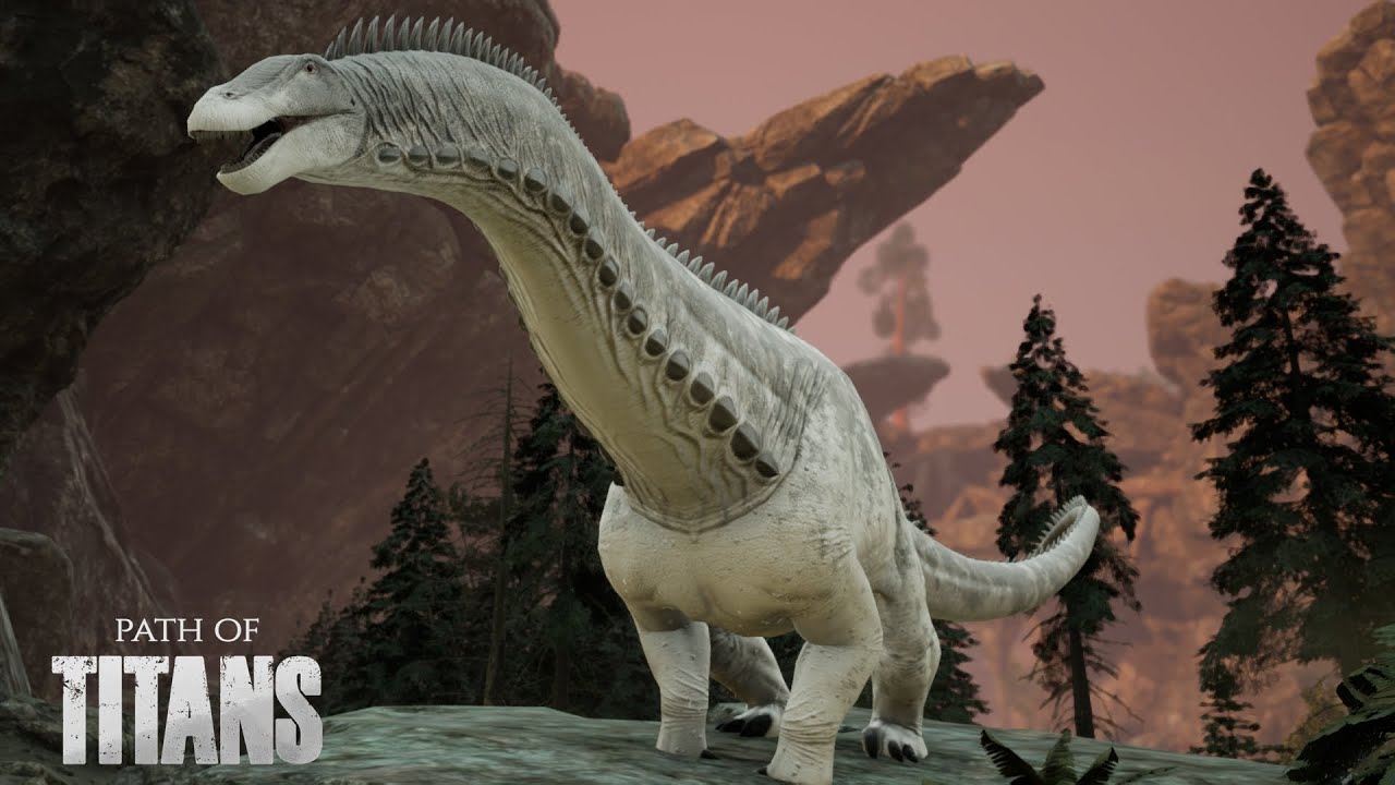 “O REI DOS HERBÍVOROS ACORDOU! 🦕 APATOSSAURO ALBINO INCONTROLÁVEL!”  | Path Of Titans
