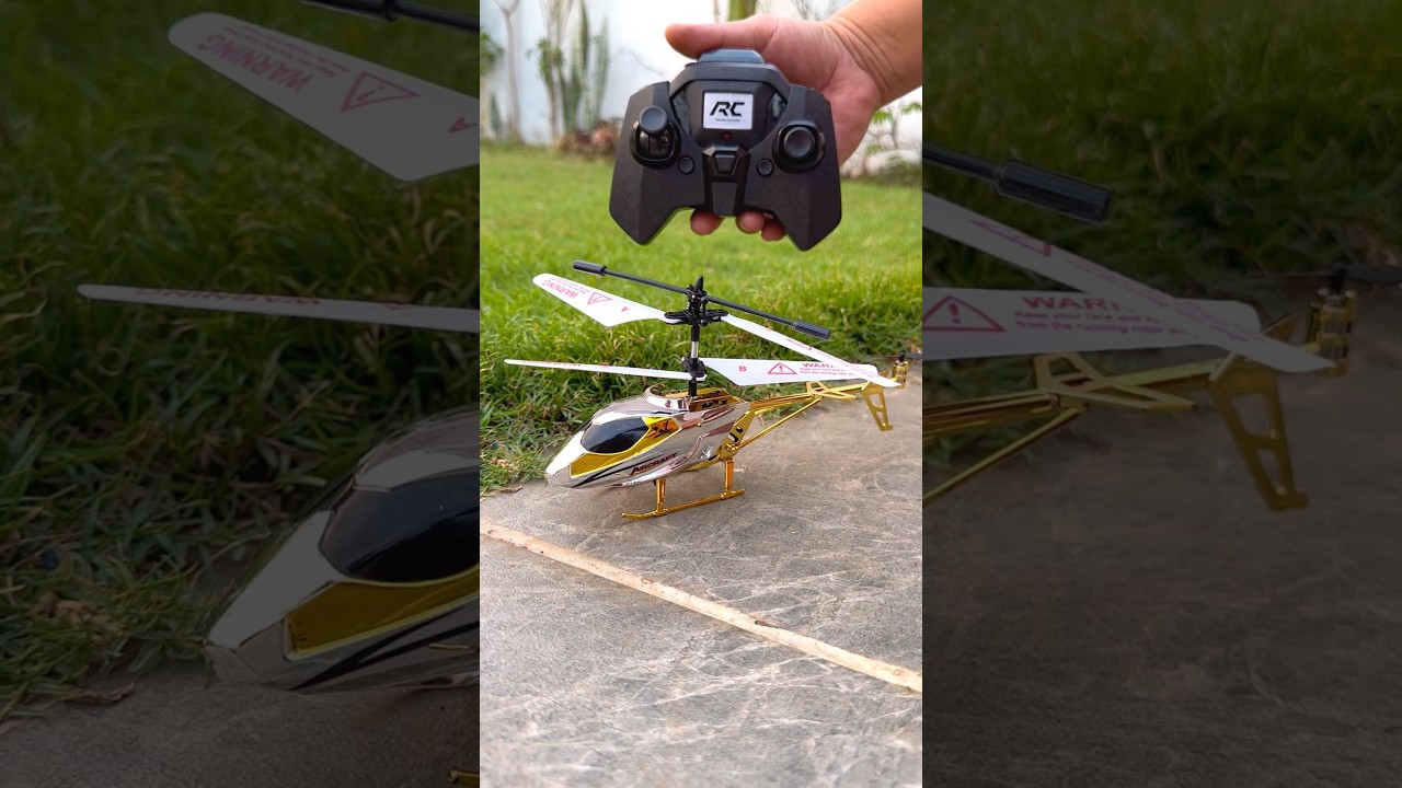 Remote Control Helicopter Unboxing and Testing