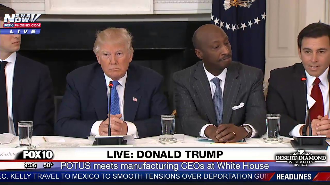 WATCH: Trump Announces NEW JOBS During Meeting with Manufacturing CEOs at White House (FNN)