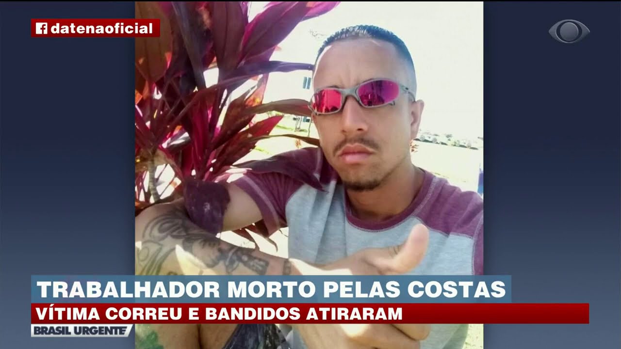 TRABALHADOR FOGE DE ASSALTO E MORRE COM TIRO NAS COSTAS | BRASIL URGENTE