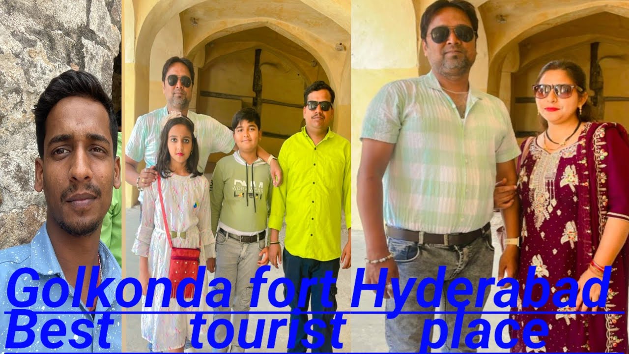 Golkonda fort Hyderabad best tourist place/हैदराबाद का बहुत ही सुंदर और बहुत बड़ा किला घूमने के लिए