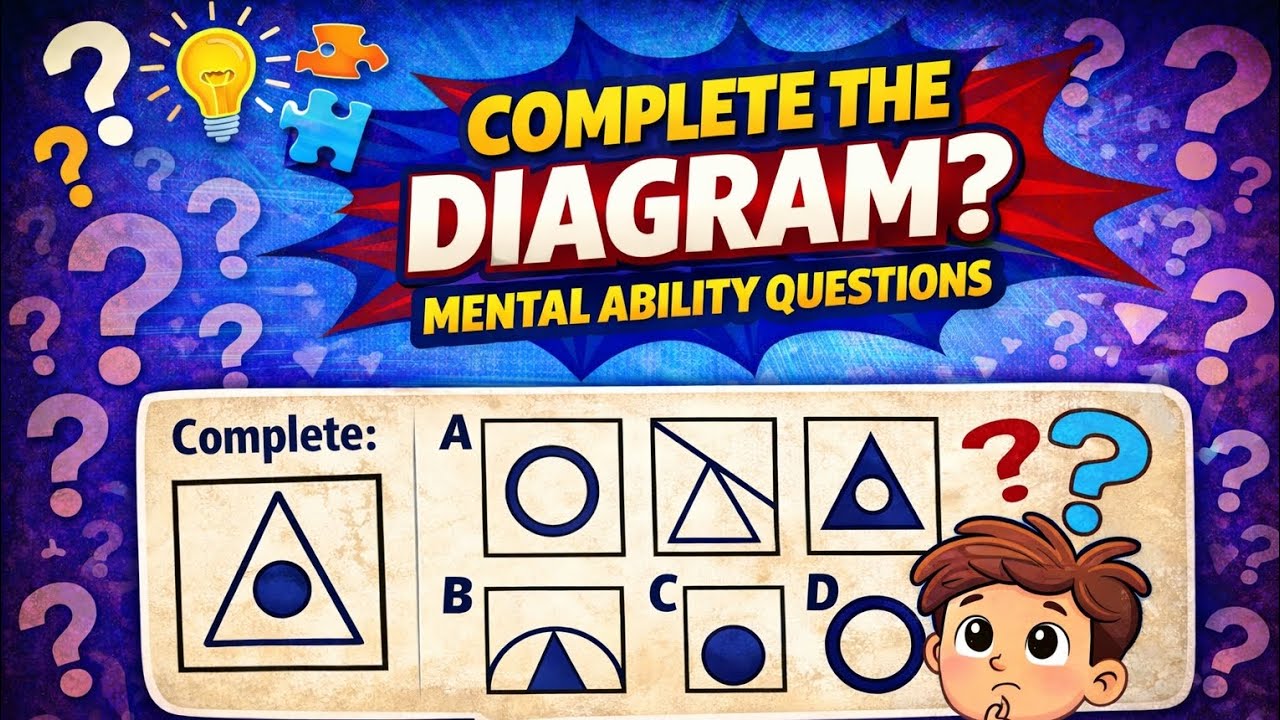 Complete the diagram 🧠✍️ Navodaya exams mental ability questions💡#viralvideo #videos