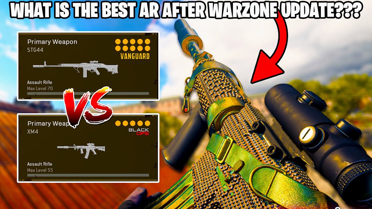 What is the *BEST* AR after NEW WARZONE UPDATE??? (STG-44 vs XM4 Warzone Comparison)