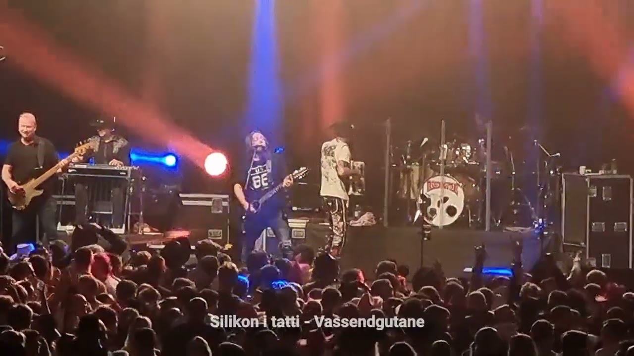 Silikon i tatti - Vassendgutane konsert i Ørstahallen mai 2023