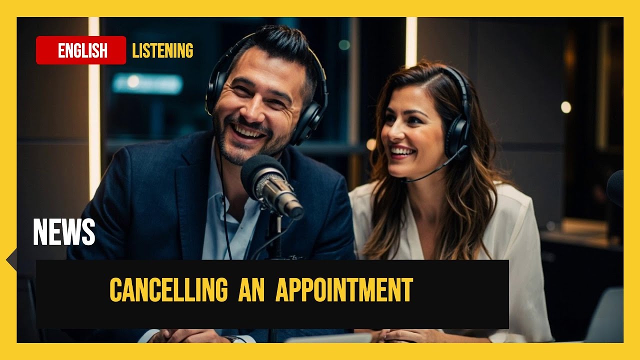 Cancel a appointment | English for Beginners 2025 | Learn English 2025