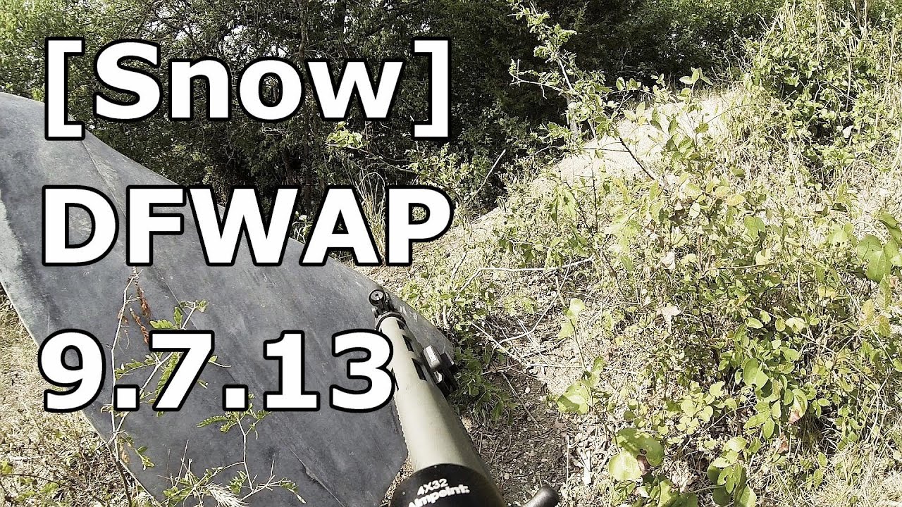 [Snow] Airsoft DFWAP 9.7.2013 Game 1 
