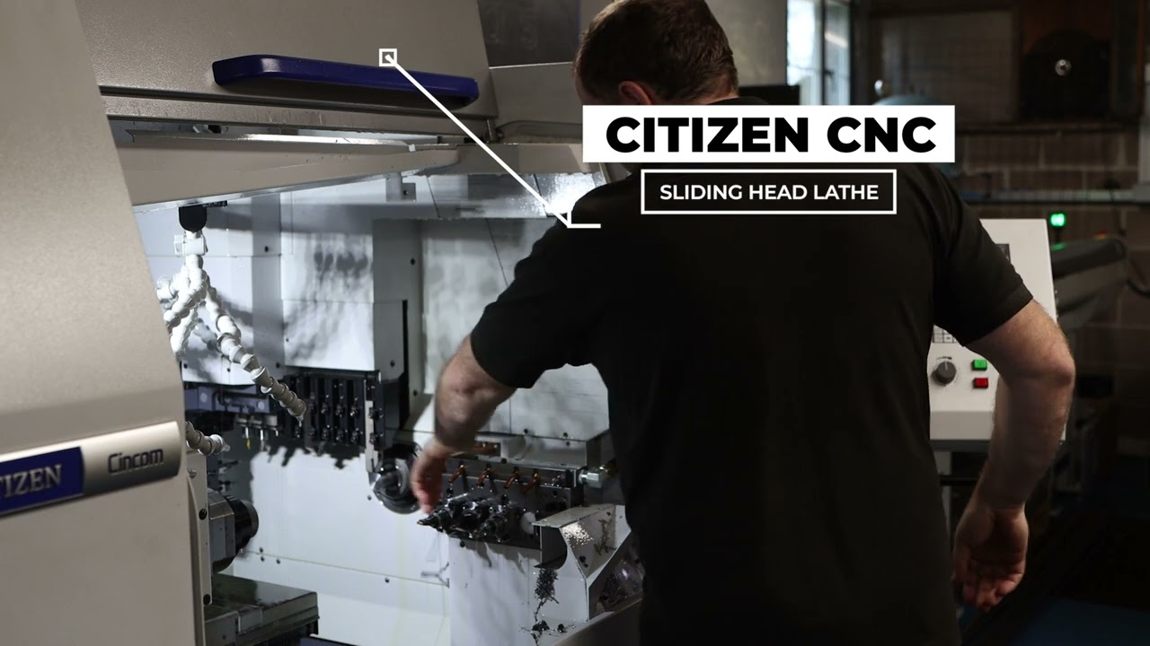 DWS Engineering - Citizen CNC Sliding Head Lathe