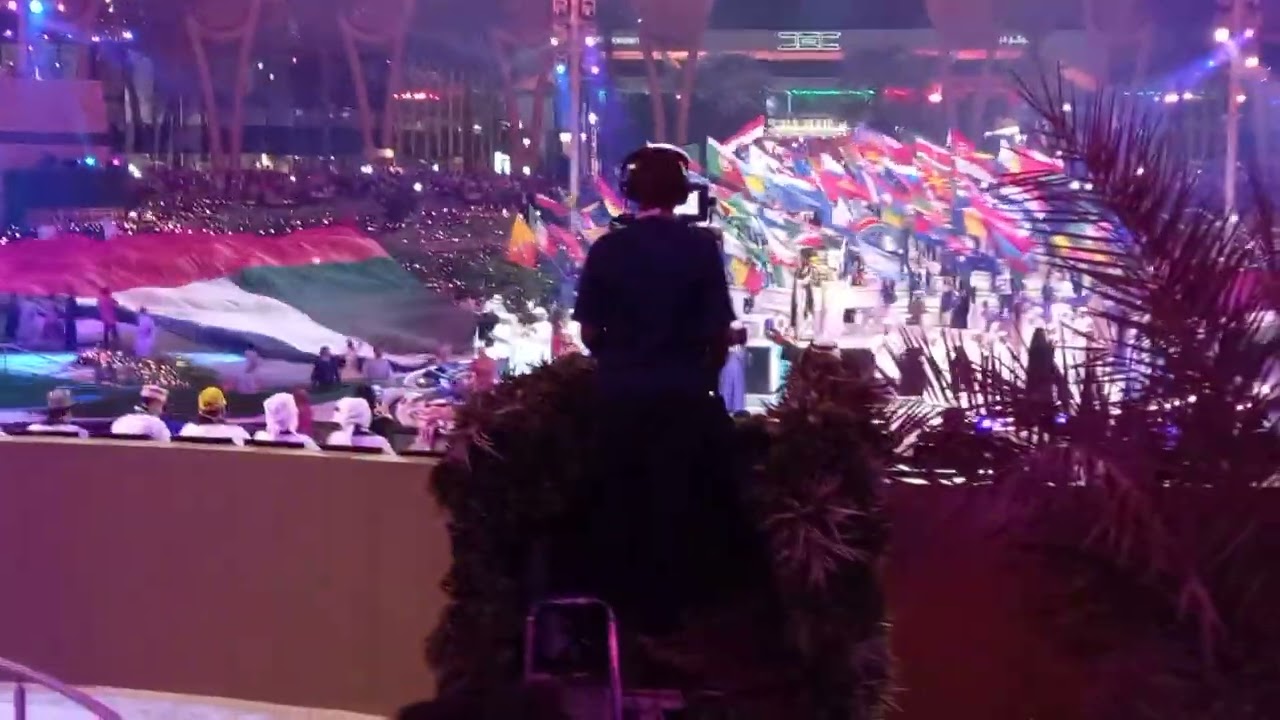 Uae National anthem in Dubai Expo 2020