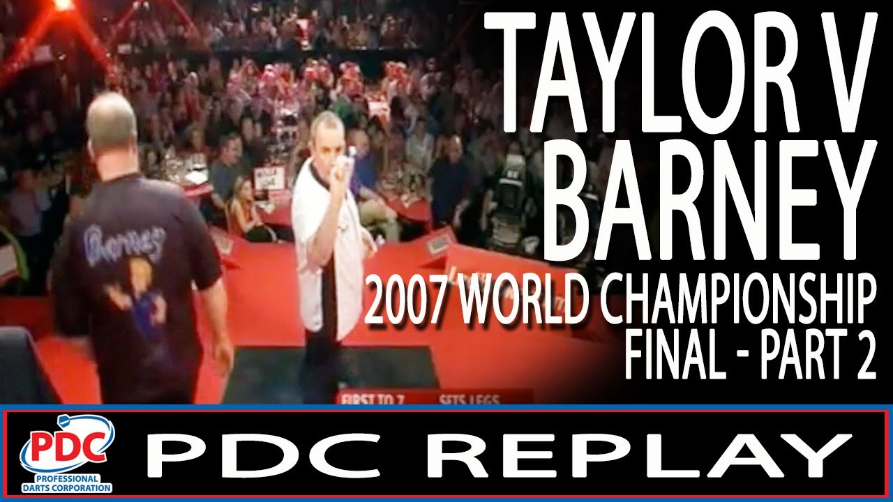 PDC Replay - Phil Taylor v Raymond van Barneveld World Championship Final 2007 - Part 2