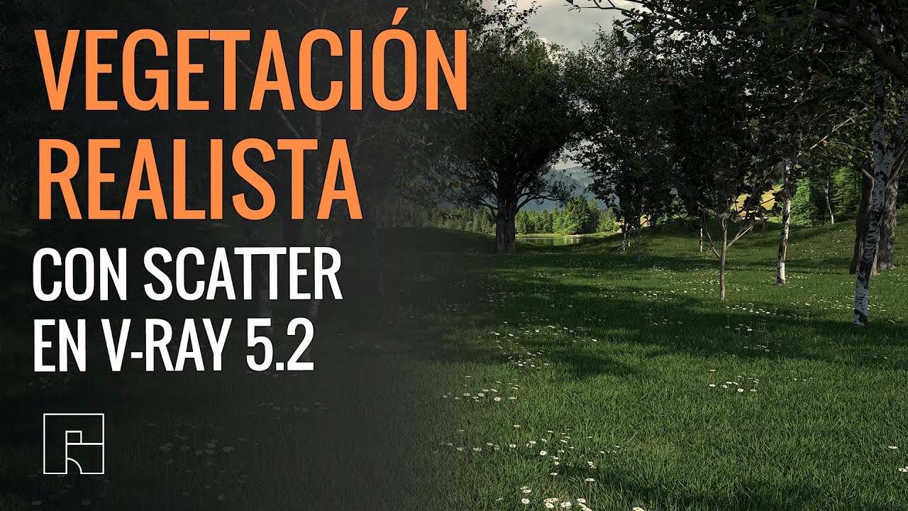 Cómo crear vegetación realista con Scatter en V-ray 5.2 para Sketchup