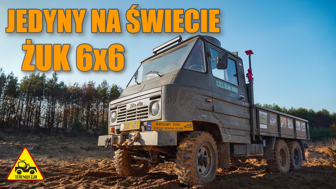 ŻUK 6X6 - TESTY W TERENIE