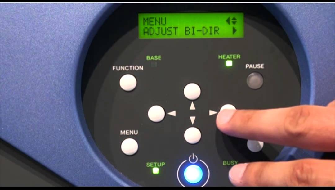 VersaCAMM VS-640 - Ajuste Bidireccional