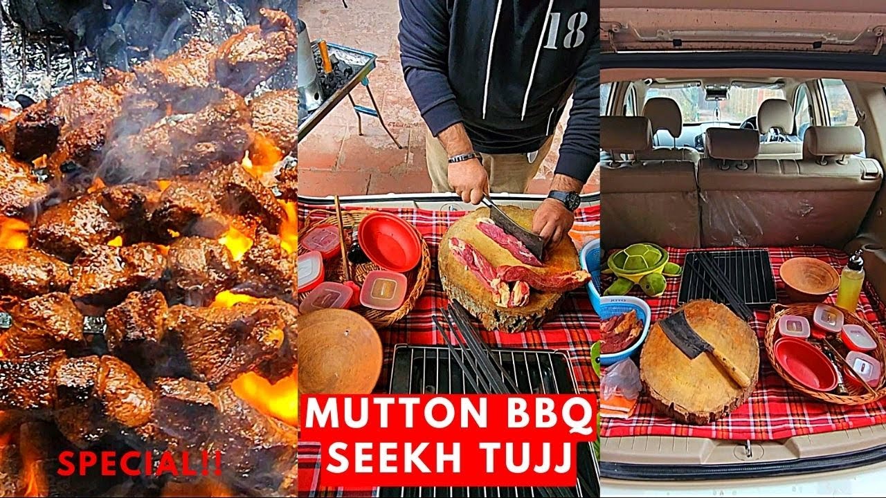 Seekh Tujj | Barbeque | Kashmiri tuj recipe | Mutton bbq | Khayam style Seekh tuji || Mutton Tikka |