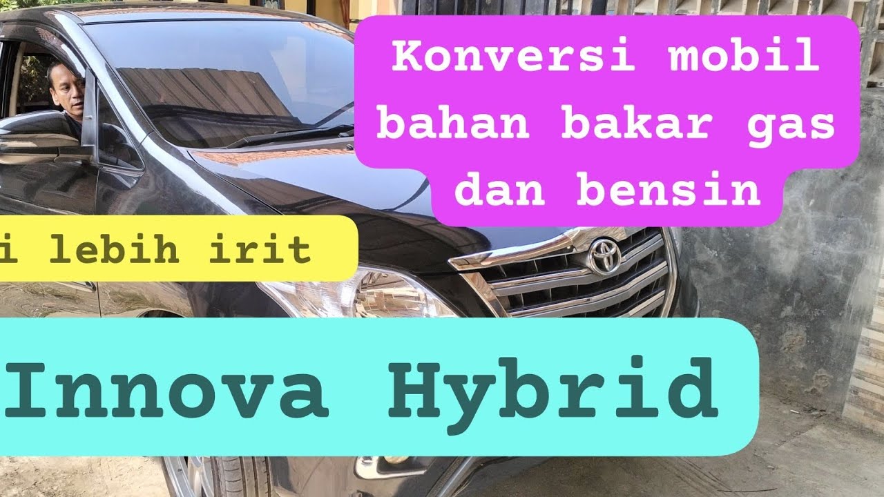Toyota Innova Hybrid BBG BBM jadi lebih irit
