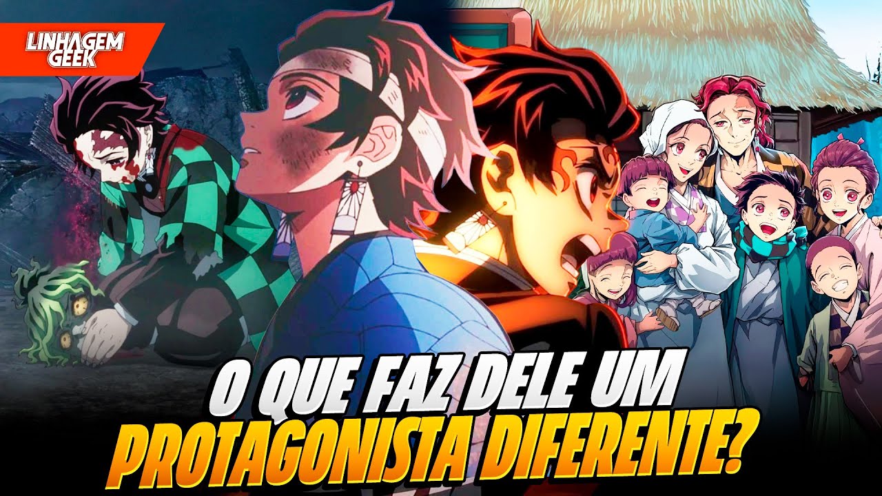 POR QUE TANJIRO É TÃO DIFERENTE DOS PROTAGONISTAS DE SHONNEN?