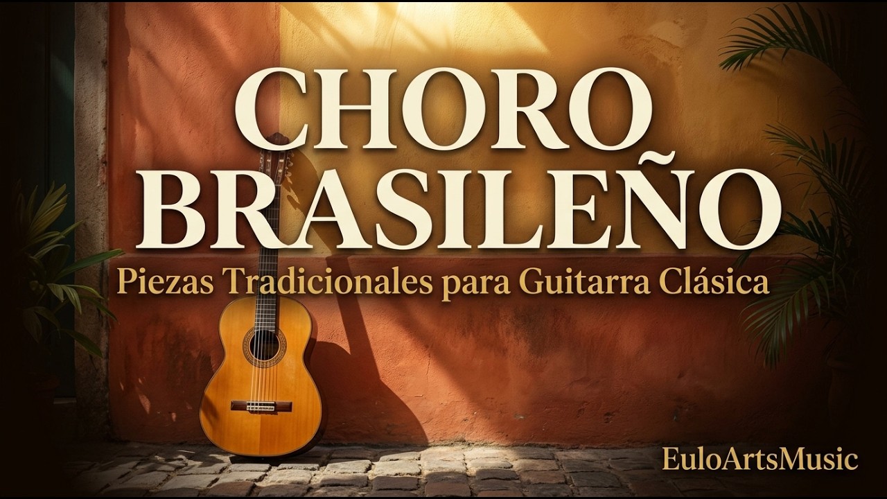 4 Brazilian Choro Pieces for Solo Classical Guitar | Traditional & Cheerful 🇧🇷