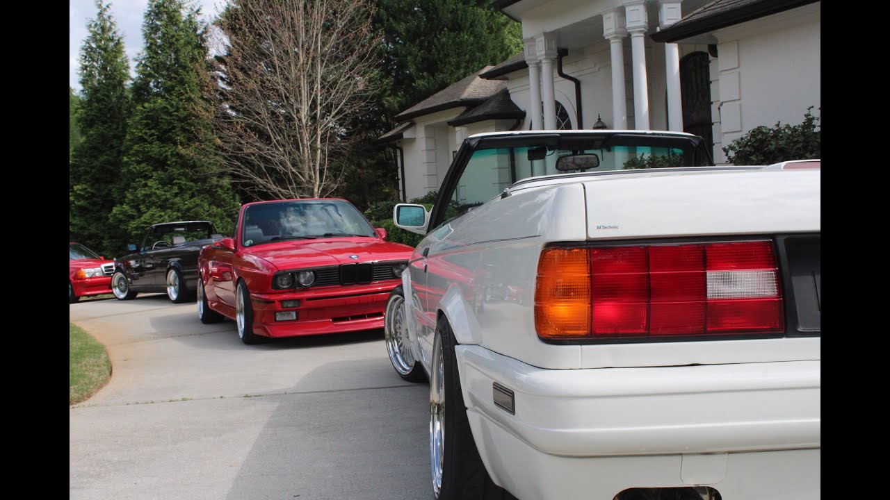 BMW E30 Collection featuring a Classic Mercedes 190E With Custom Kit! Vlog 88