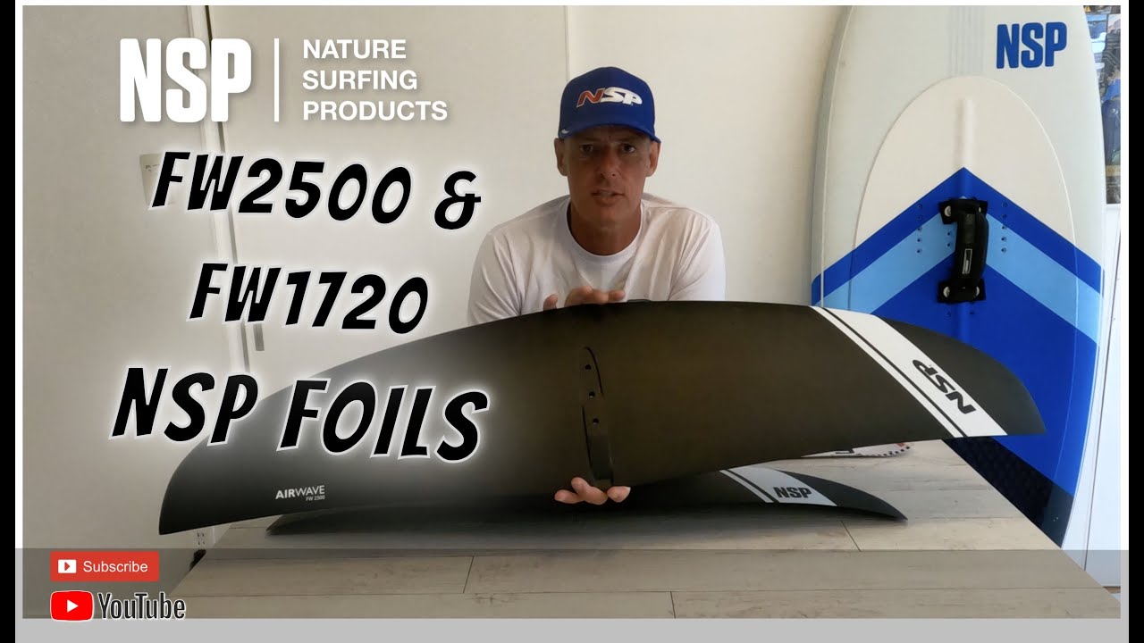 NSP FW2500 VS FW1720 Foils Review and when to use them