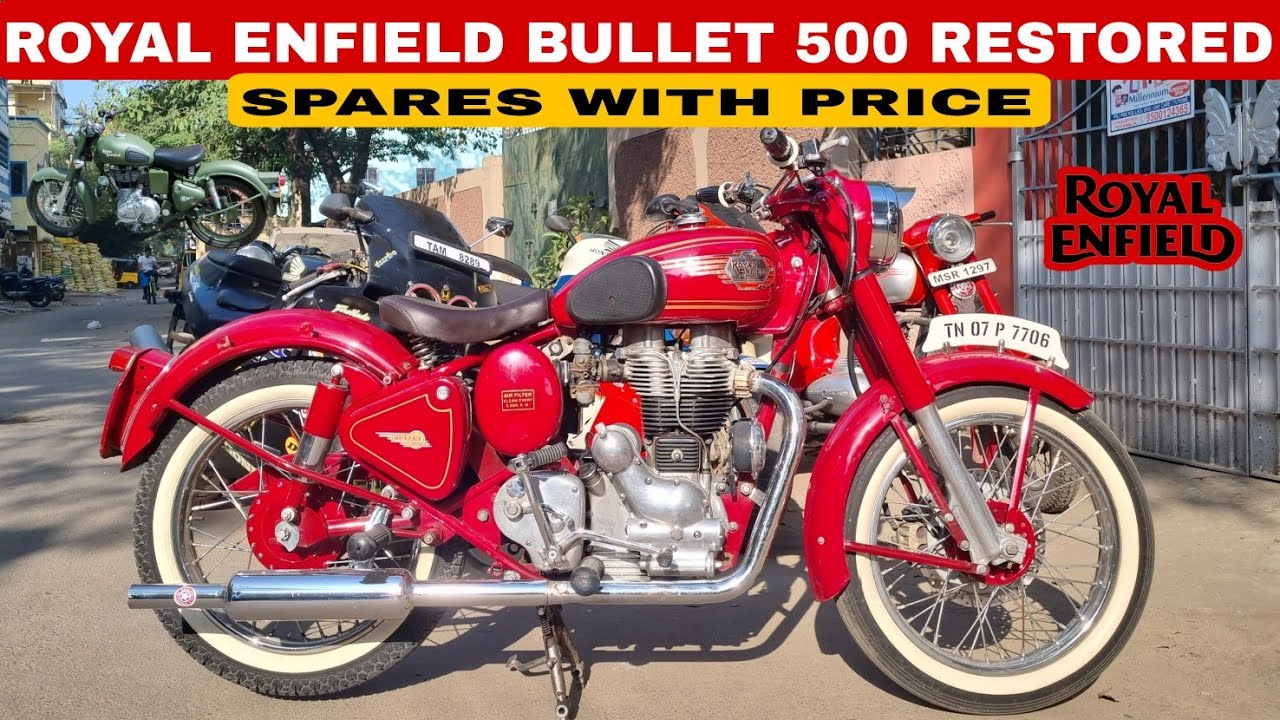 FULLY RESTORED ROYAL ENFIELD 500CC CAST IRON LIMITED EDITION BULLETS | 1960 | 98K | ARK Diaries