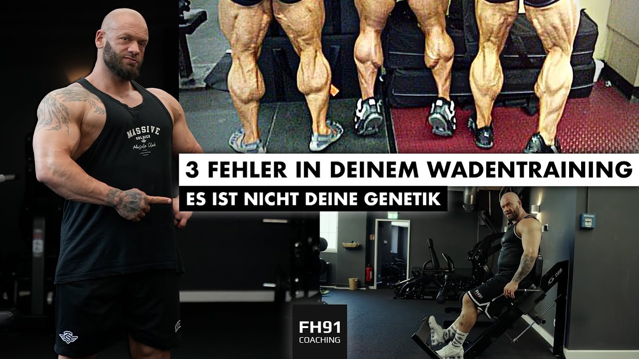 Nie mehr dünne Waden mit DIESEN Tricks! Mach dein Training SOFORT besser 🦾