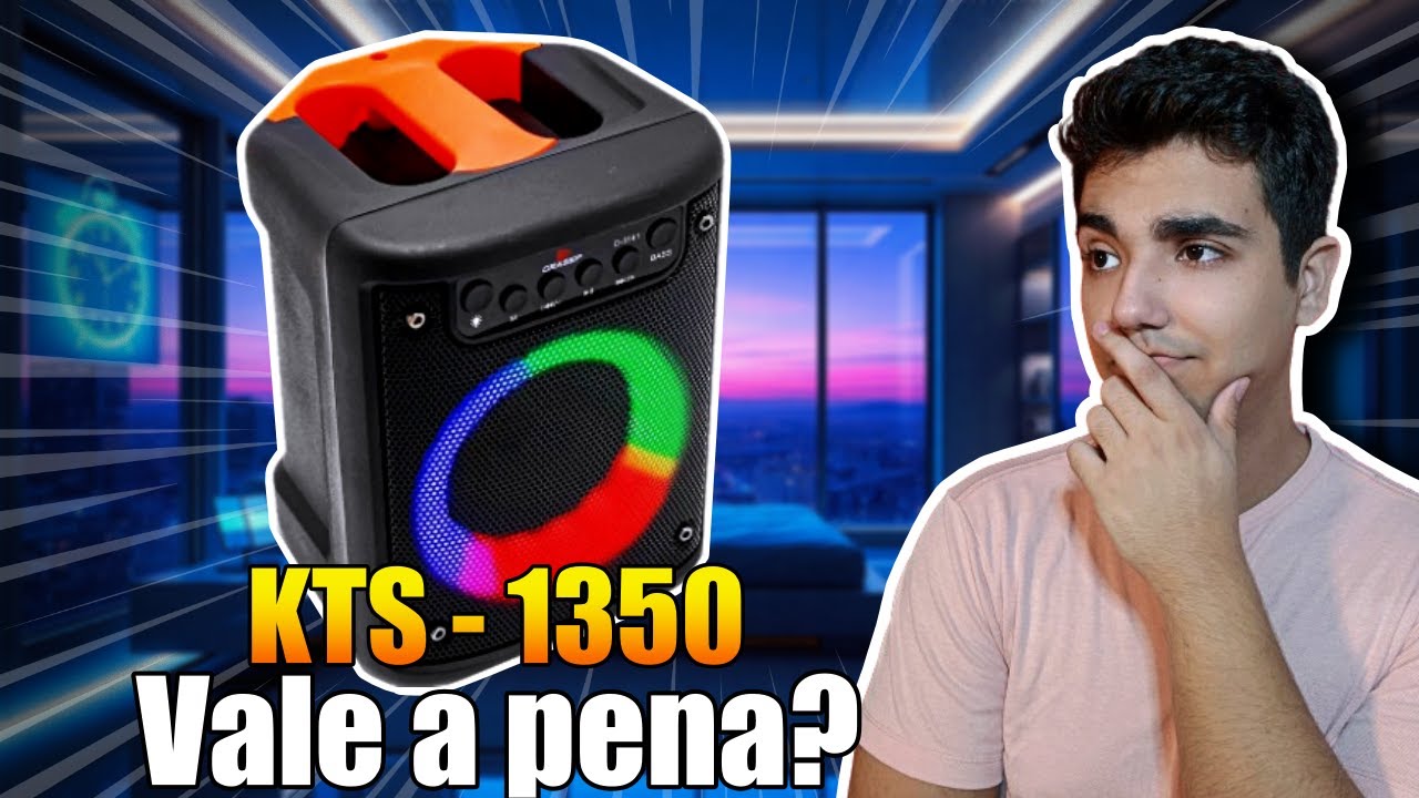 Caixinha de Som KTS 1350: Tudo que Você Precisa Saber Antes de Comprar!