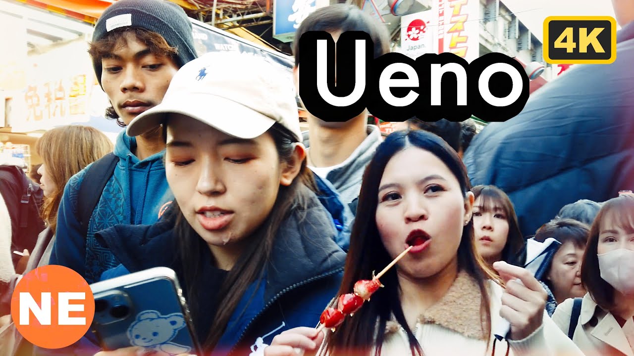 Tokyo - A packed Ueno during the holiday season.