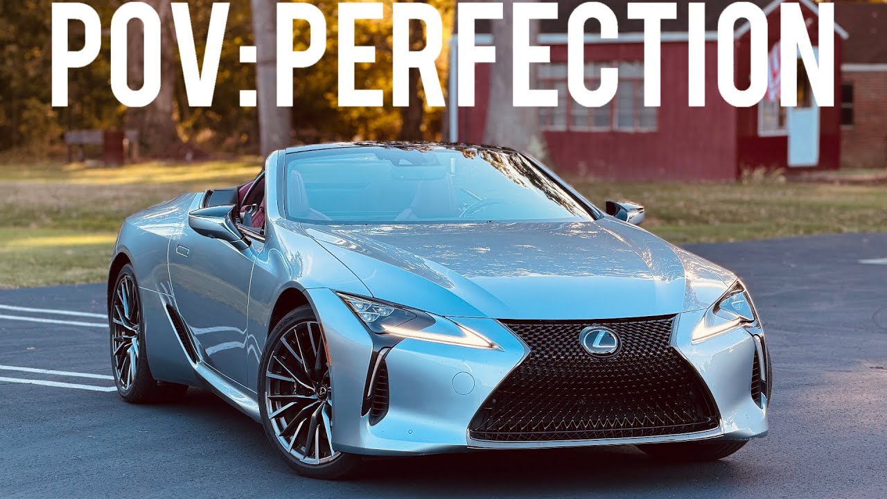 Lexus LC 500 Bespoke Build Convertible 2025 года — доведен до совершенства | Обзор и тест-драйв о...