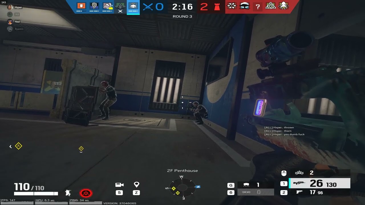 Cheaters in R6 R2SI