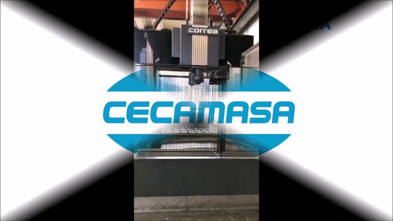 Fresadora de p&oacute;rtico CORREA FOX-40 -  CECAMASA