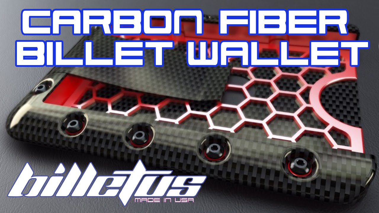 Billetus - A Carbon Fiber Billet Wallet