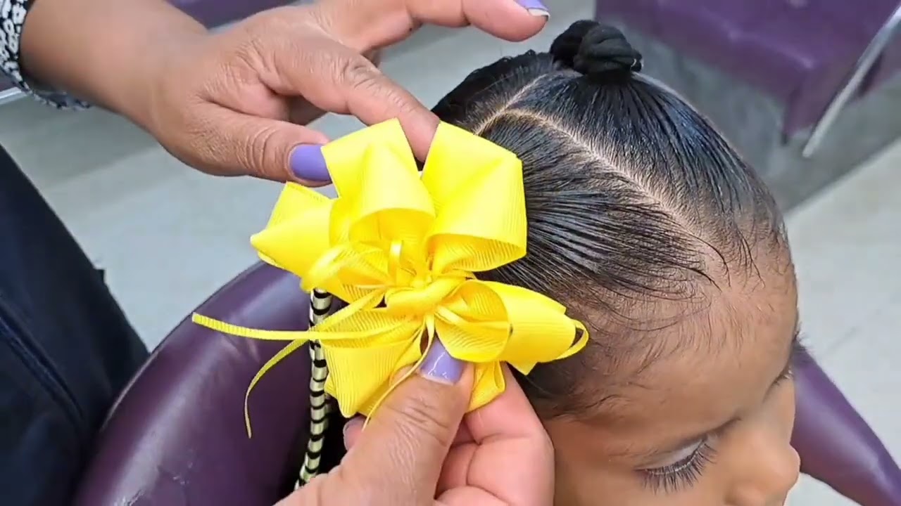 Hermoso peinado para niñas 🤩