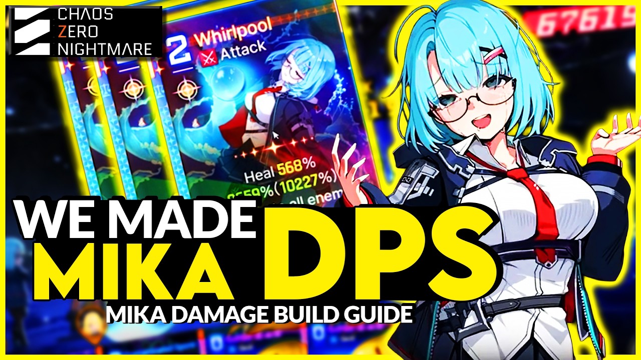 I cant believe 🌊MIKA DPS🌊 is REAL?! | Chaos Zero Nightmare