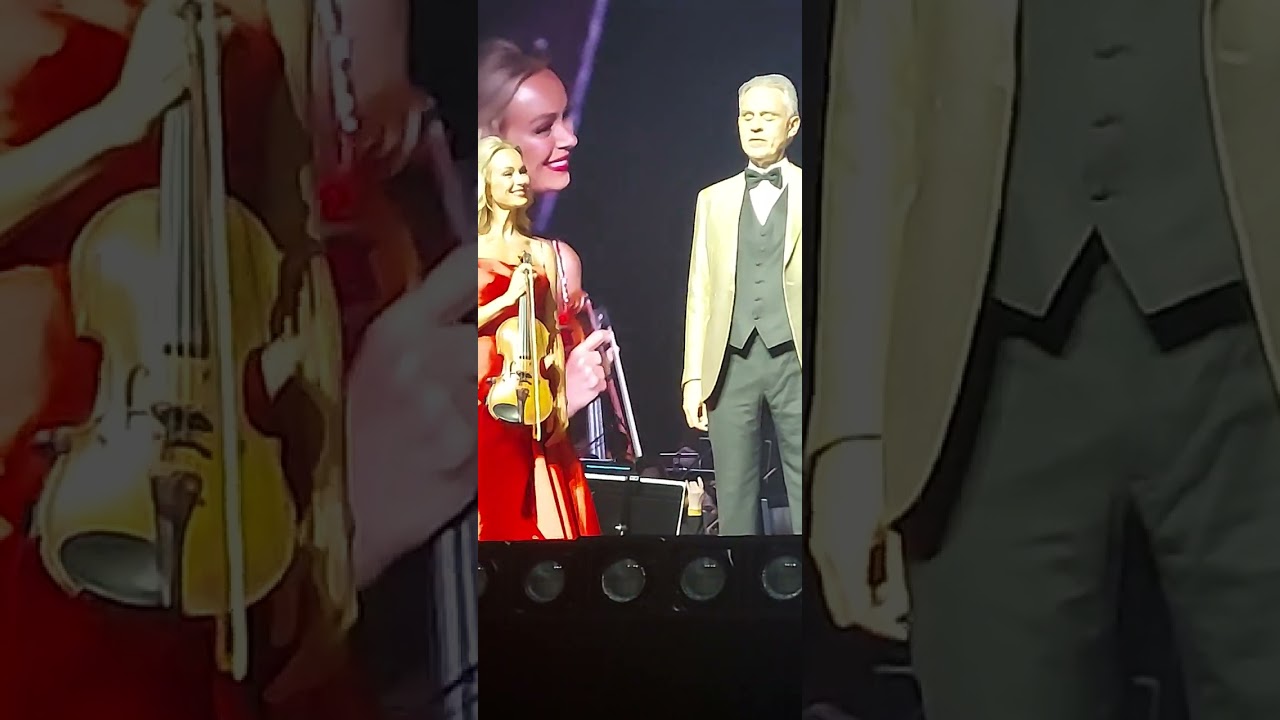 Andrea Bocelli, Tampa, FL,  Amelia Arena, Time to say goodbye. February 17th, 2026.