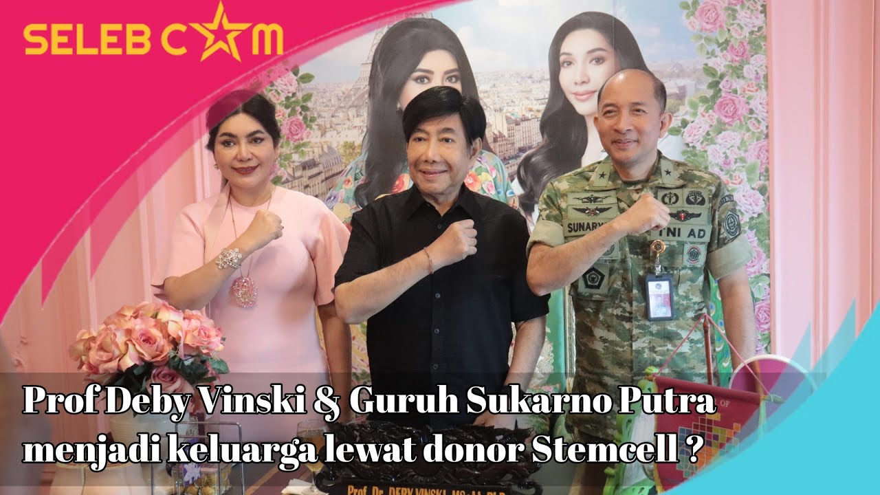 Komitmen Hidup Sehat: Guruh Soekarnoputra Percayakan Terapi Stem Cell pada Prof. Deby Vinski & RSPPN