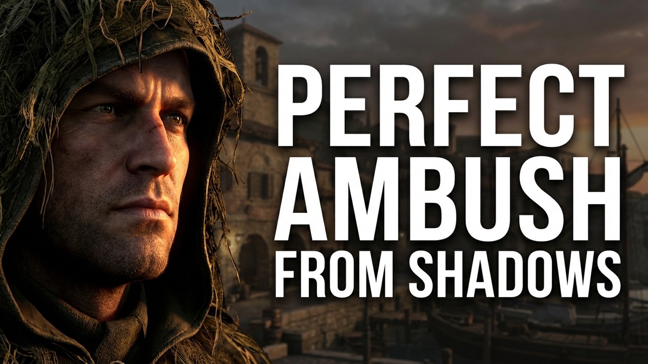 Sniper Elite 4 | Port de Lorino – Perfect Ambush From the Shadows
