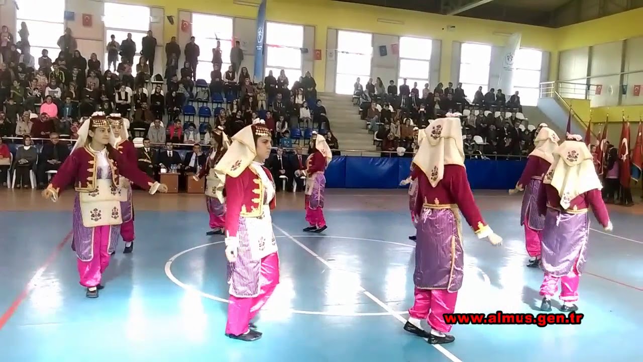 29 Ekim 2017 Cumhuriyet Bayramı Kutlamaları Folklor gösterileri