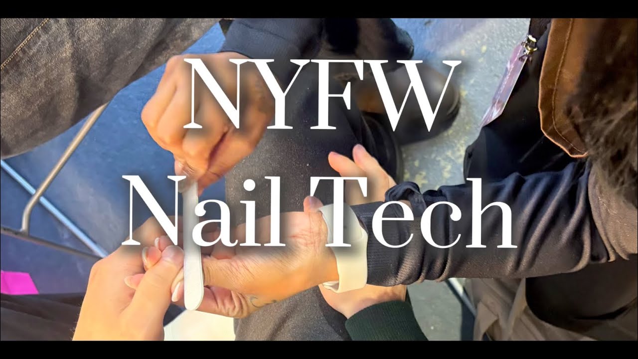 Working NYFW as a Nail Tech | Fashion Shows, Solo Date & NYC Weekend