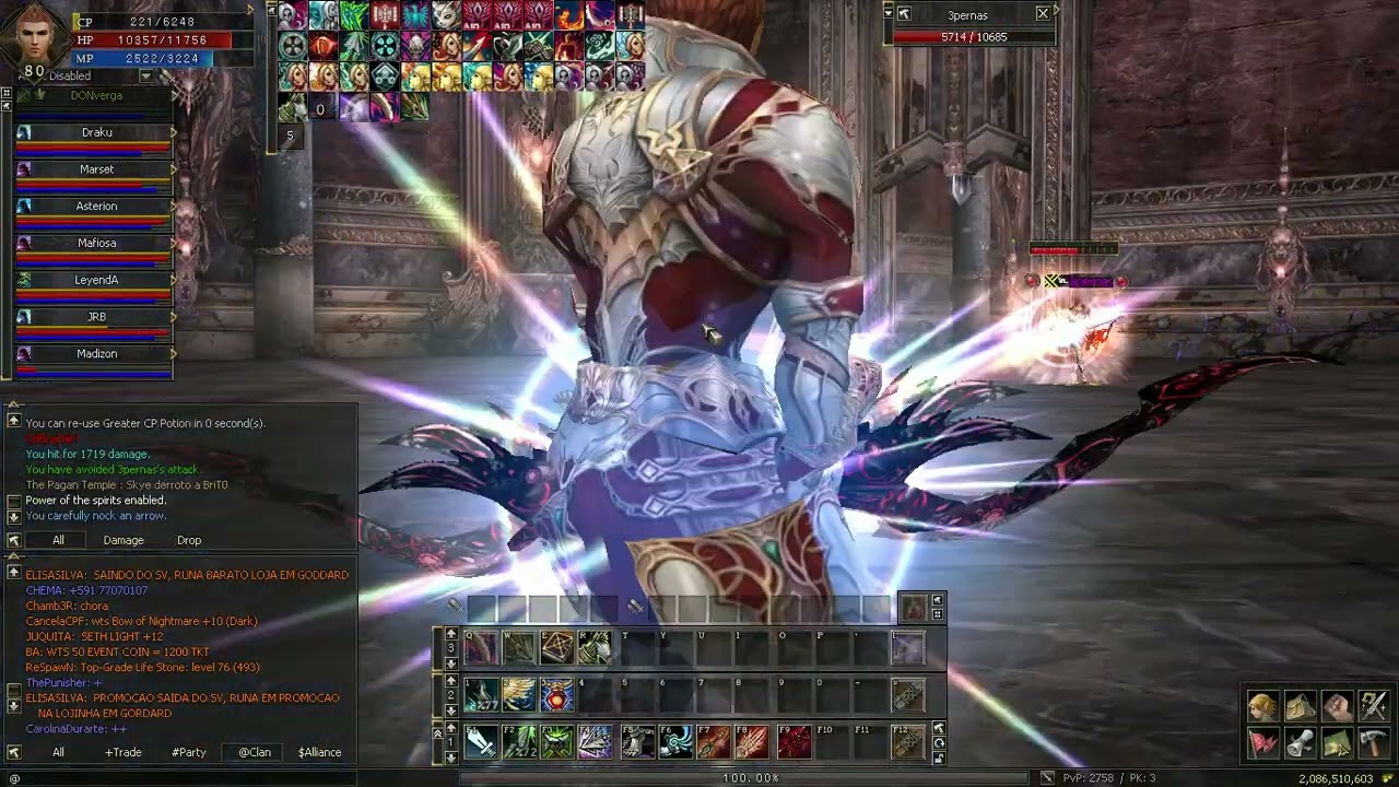 UN PAR DE PVP CON EL CLAN L2GODDARD