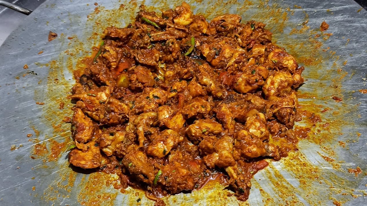 Рецепт сухой курицы Тава | Рецепт курицы Тава | Как приготовить курицу Тава | Шеф-повар Ашок