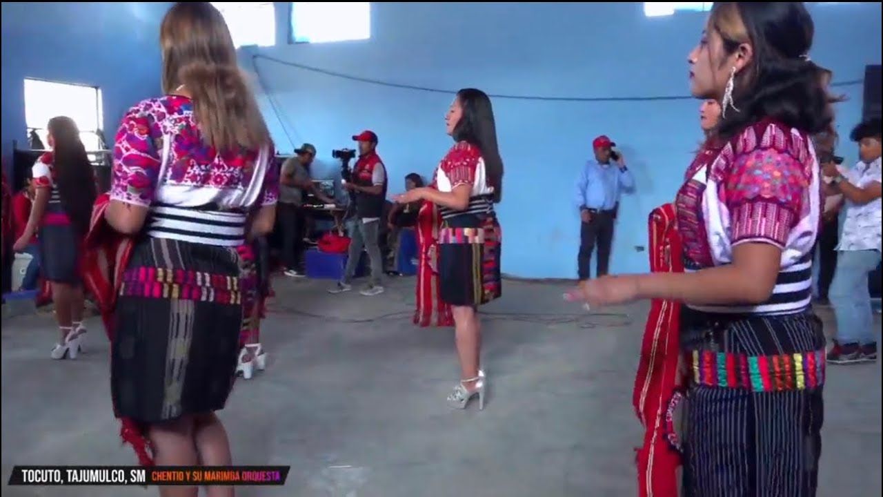 Convite femenino inmaculado corazón de Maria - Chentio y su marimba orquesta en Tajumulco San Marcos