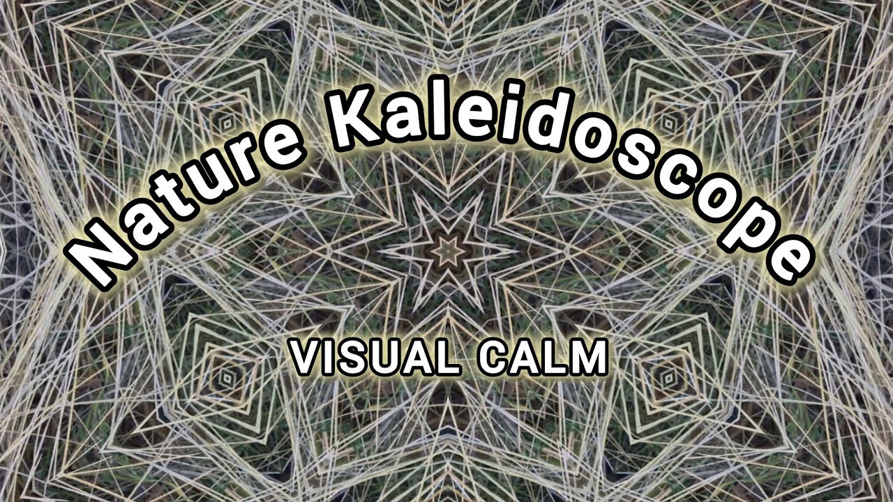 Hypnotic Nature Kaleidoscope 🌈 4K Mandala Flow for Meditation, Focus & Inner Calm