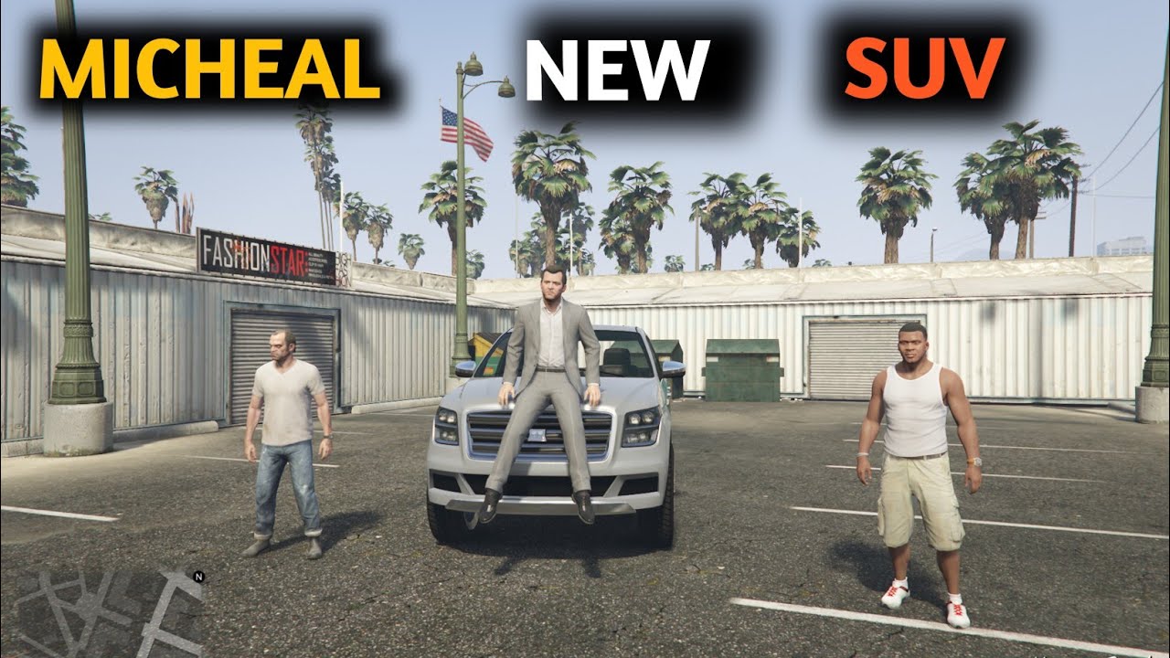 🤯 MICHAEL PERCHES A NEW SUV IN TREVOR 💀😨💪IN  GTA V 