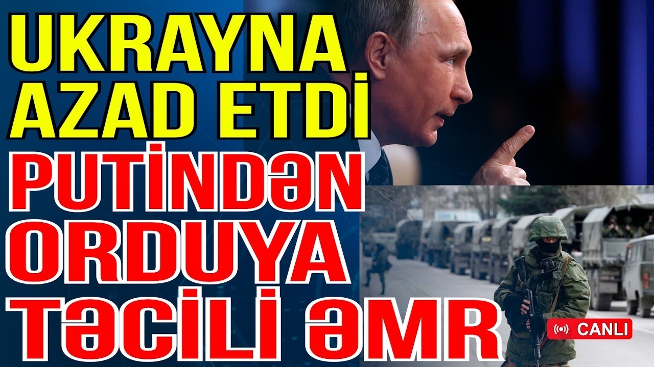 Ukrayna buranı azad etdi - Putin orduya təcili əmr verdi - Xəbəriniz Var? - Media Turk TV