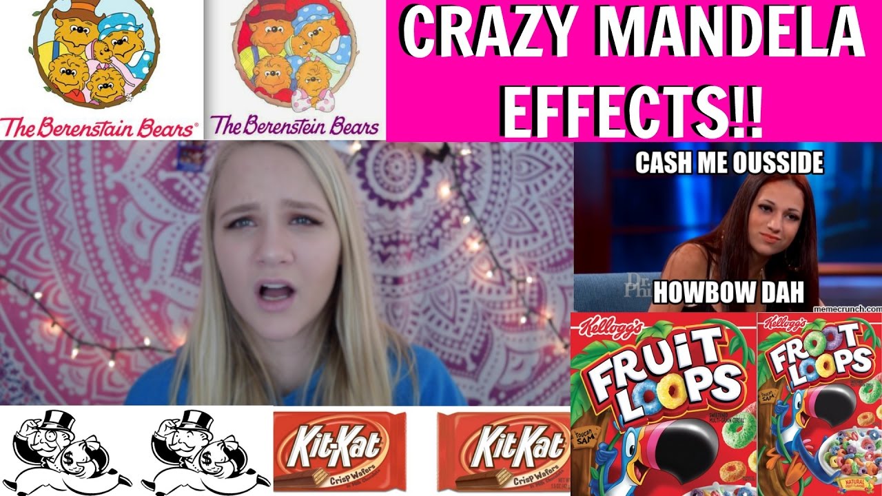 CRAZY MANDELA EFFECTS 2017// Mandela Effects That Mess Me Up!