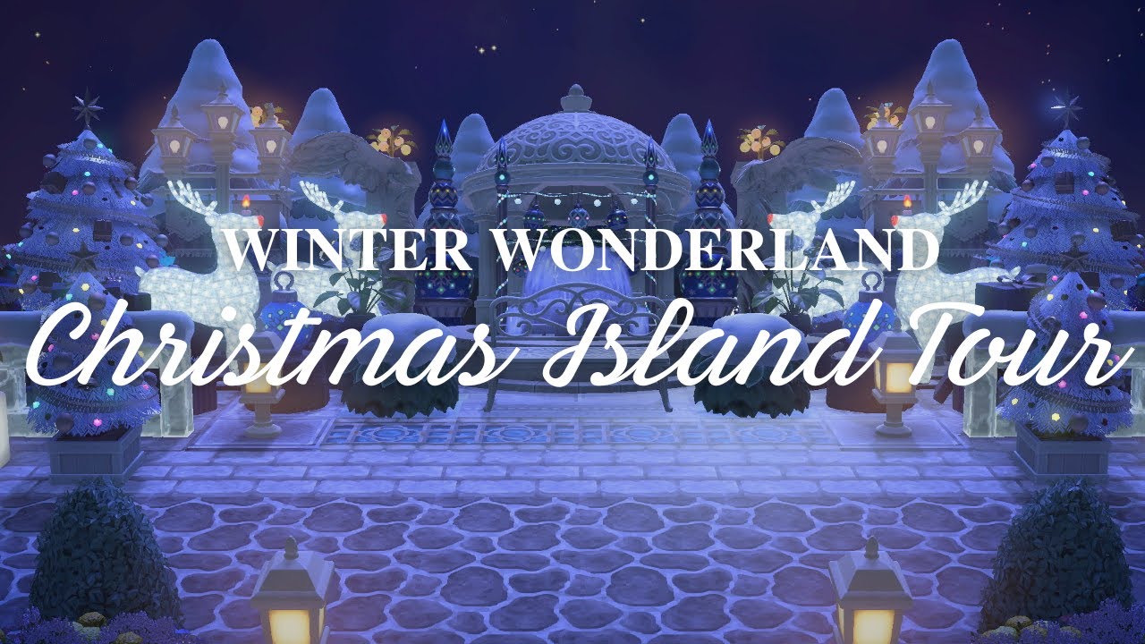 Magical Christmas Winter Island ❄️🎄| Animal Crossing New Horizons 🍃