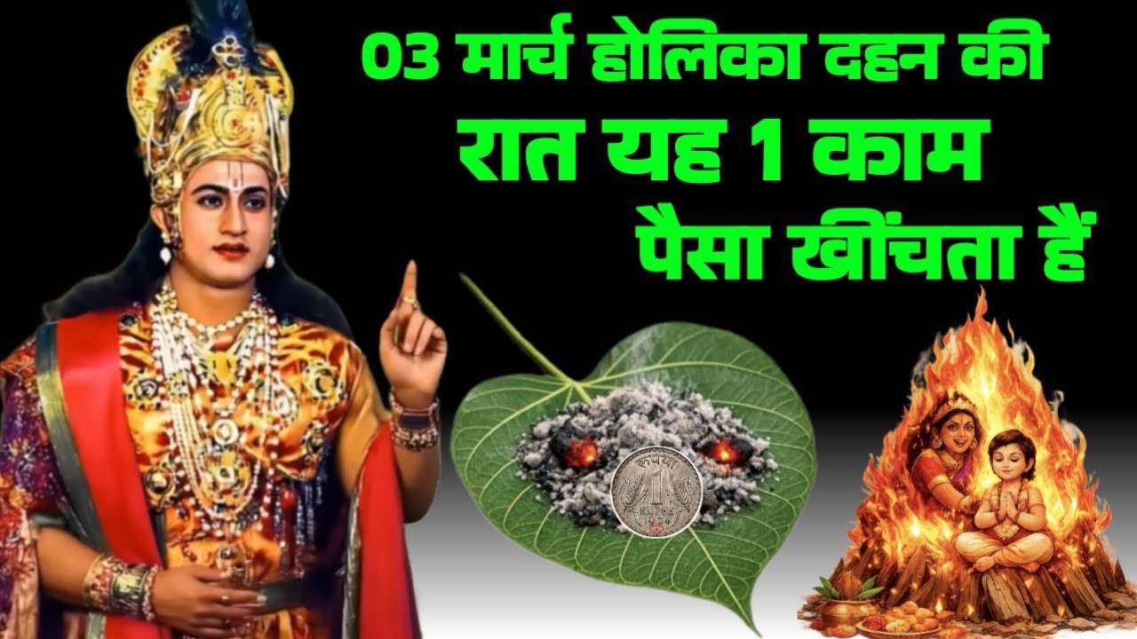 3 मार्च होलिका दहन पर ये 1 काम जरुर कर लेना नहीं तो पूरी जिंदगी पछताओगे 24 घंटे में मनोकामना पूर्ण 