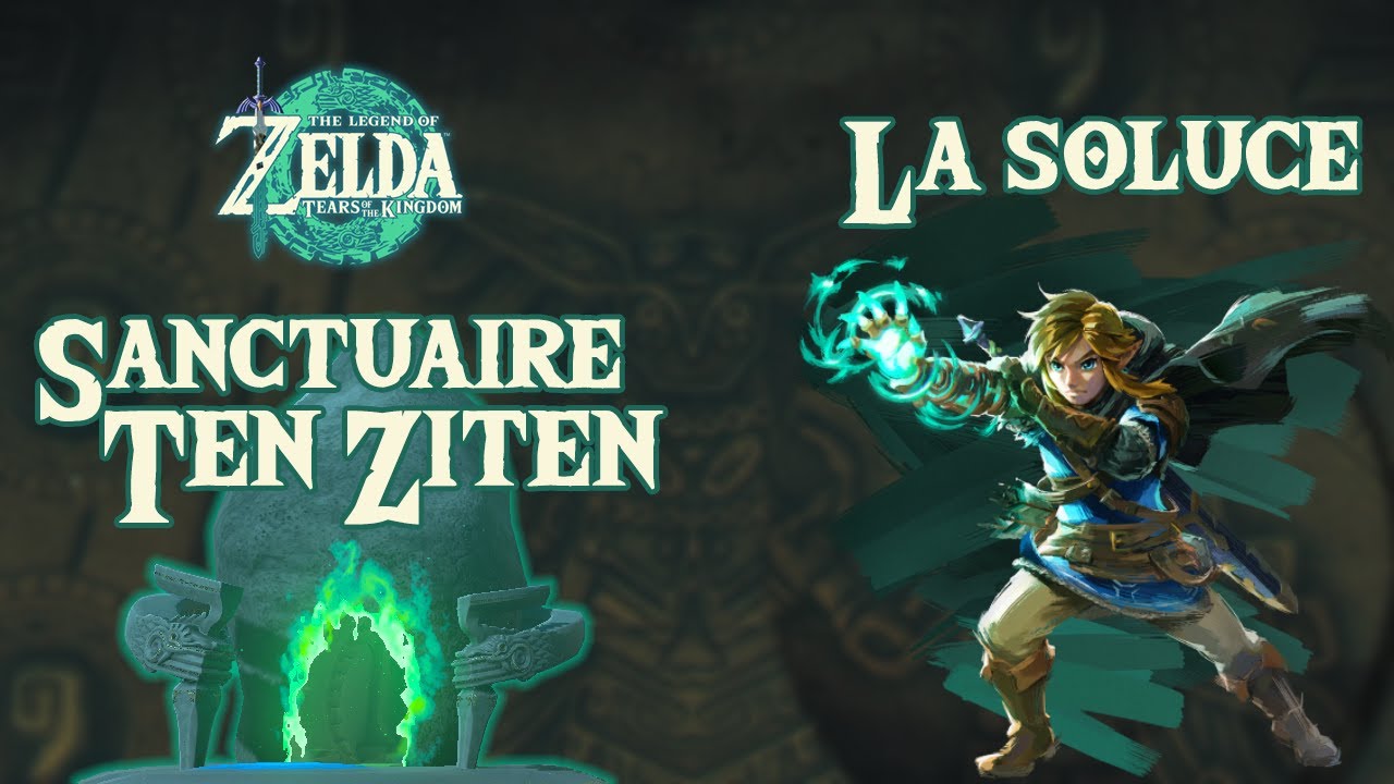 Ten Ziten - Sanctuaire - ZELDA TOTK - LEÇON DE COMBAT : LANCER